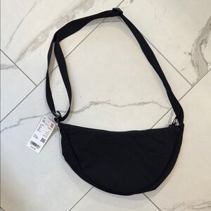 NWT Uniqlo Black Mini Shoulder Bag